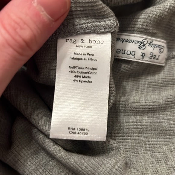 Rag & Bone Mock Neck turtleneck - Picture 6 of 7